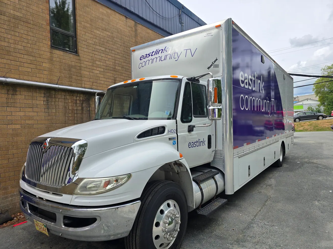 Eastlink Community TV mobile production truck graphics