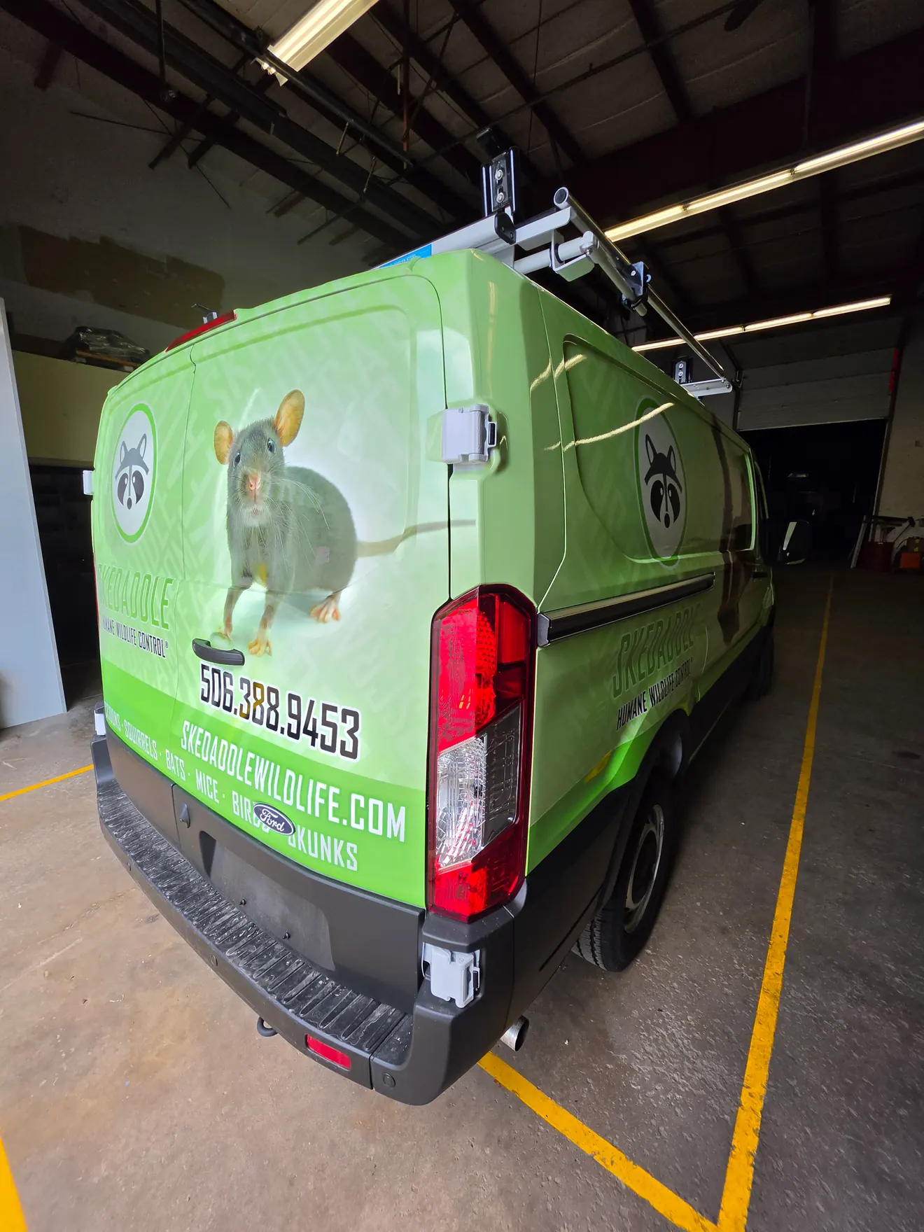 Vehicle wrap project by ProFleet Graphics in Nova Scotia