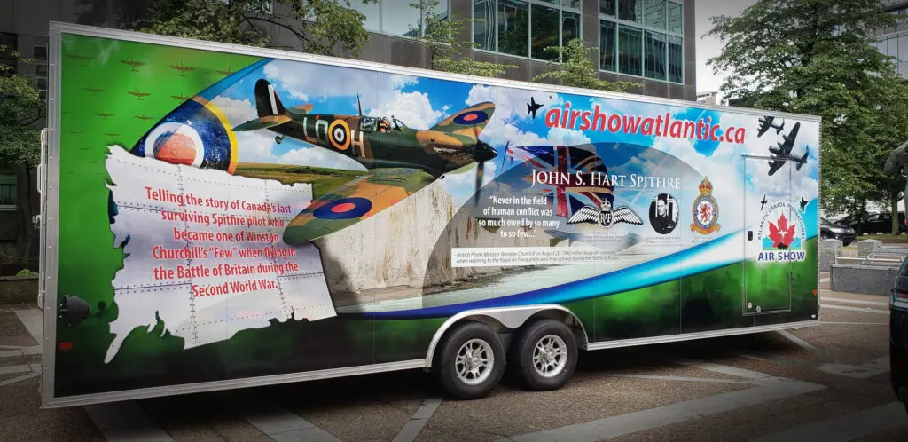 Vehicle wrap project by ProFleet Graphics in Nova Scotia